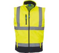 Yoko Yk050/Hv006 Gilet Softshell Haute visibilité pour Homme