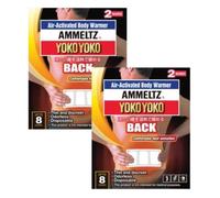 Yoko Yoko Back Pain Patch - Lot 2 boîtes (4 patchs) - Patch yokoyoko chauffant pour le dos - Chaleur auto-activée à l’air - Format discret, adhésif, confort au quotidien