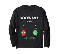 Yokohama Appelle et Je Dois partir en Voyage au Japon Manche Longue