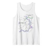 Yokohama City Japan Train Line Railway - Carte de l'itinéraire Souvenir Débardeur