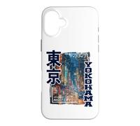 Yokohama City Retro Japon Esthétique Rues de Yokohama Coque pour iPhone 16 Plus