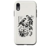 Yokohama Japon Haiku Cerisier Fleur d'oiseaux Japonais Coque pour iPhone XR