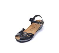 Yokono Sandale Compensée Monaco-003 Noir