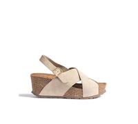 Yokono Sandalia cuña BARI-263 Beige