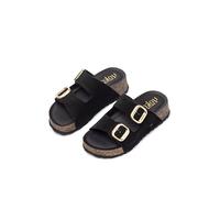 Yokono Sandalia de Plataforma WIWI-003 Negro