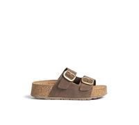 Yokono Sandalia Plataforma WIWI-003 marrón Oscuro