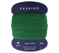 Yokota Sashiko Diluant pour broderie et matelassage japonais Vert 40 m