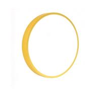 Yokqexz Plafonnier, Lumière LED for Salle À Manger, Placard, Bureau | Éclairage 3CCT Changeant, Ultra Plat 5cm, 110-220V, Anti-éblouissement Uniforme, pour Chambre et Cuisine(Yellow,39W/50cm)