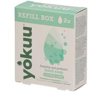 Yokuu Savon pour les mains Probiotique - Concombre et menthe Recharge 2x300 ml