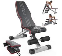 YOLEO Banc de Musculation Banc réglable pour l'entraînement Complet du Corps Banc inclinable Appareil Musculation pour Exercice Gymnastique à Domicile/Bureau