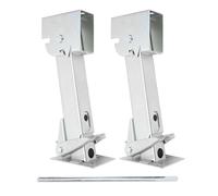 YolieraArt 2PCS Stabilizer Jack for RV Trailer,Galvanized Industrial Grade Iron,650lbs Support 1000lbs Lifting Capacity,Telescoping Adjustable Swing Down 290 to 455mm Jack Stand