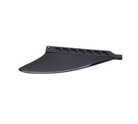 YolieraArt Aileron de surf Caudal de 7,6 cm en PVC souple pour planches à pagaie, design flexible et stable, couleurs assorties