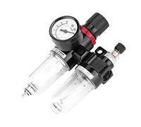 YolieraArt Airtac Type AFC2000 Processeur de source d'air, G1/4 2 en 1 Séparateur d'huile et d'eau, filtre à air pneumatique Régulateur Lubrificateur