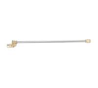 YolieraArt Baguette d'extension pour nettoyeur haute pression, joint rotatif à 5 positions, outil de nettoyage à portée étendue pour les zones élevées et les surfaces difficiles à atteindre