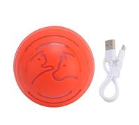 YolieraArt Balle interactive intelligente pour animal de compagnie, batterie électrique rechargeable et rebondissante automatique, batterie de 250 mAh, plastique sans danger pour les chats et les