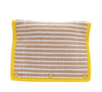 YolieraArt Cale à mordre pour chien, 3 poignées robustes confortables en jute, coussin de dressage portable pour chiot berger allemand, malinois, jouet interactif pour exercice de tir à la corde