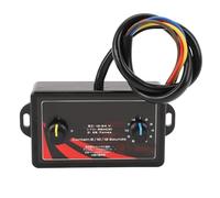 YolieraArt Car Horn Controller, 25 Sound Effects, DC12V to 24V Universel, ABS Construction, with Volume Adjustment, for Car Motorcycle Truck Boat RV
