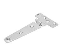 YolieraArt Charnière de porte en acier inoxydable en forme de T - Charnière de porte en métal robuste - Convient pour bateau, yacht, kayak - 76 x 152 mm