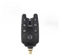 YolieraArt COONOR JY-1 Alarme de touche de pêche, alerte sonore visuelle 2 LED, sensibilité du volume de tonalité réglable, prise jack 2,5 mm pour swinger, 3 et 8 boulons en laiton pour barre buzz
