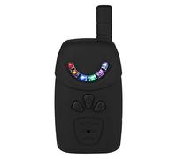 YolieraArt COONOR JY 7 Alarme électronique de touche de pêche, alarme sonore LED avec récepteur numérique, tonalité de volume réglable, fonctionnement sur batterie 9 V, étui de transport inclus (3