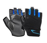 YolieraArt Cycling Gloves, Half Finger Anti Slip Silicone Gloves, 1 paire, Polyurethane Fiber, M L XL Sizes For Outdoor Bike Sports Fitness (M)