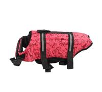 YolieraArt Dog Life Jacket, Oxford Cloth Lightweight Adjustable, High Visibility Pet Safety Vest for Medium Large Dogs Swimming (Weight Recommended 3-6.5kg/6.6-14.3lb))