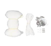 YolieraArt Filet de sécurité en nylon pour animal domestique, clôture en maille anti-chute pour fenêtre de balcon, respirant, installation facile avec boucle de sécurité, protection pour chien et chat