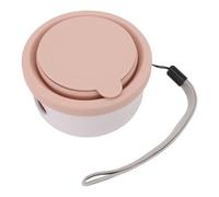 YolieraArt Gamelle multifonction en silicone pliable pour chien, gamelle d'eau portable pour l'extérieur, capacité de 150 ml, bol de voyage pour petit chien, matériau doux et inodore, rose