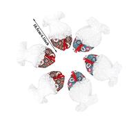 YolieraArt Lot de 6 jouets en forme de poisson pour chat avec herbe à chat, jouets à mâcher en peluche pour nettoyer les dents, jouets interactifs pour chaton, poisson doux pour mordre et poursuivre