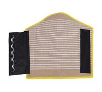 YolieraArt Manchon de dressage pour chien - Couleur lin - Protection de jambe avec matériau en lin résistant aux déchirures - S'adapte aux morsures - Ajustement confortable pour un mouvement facile
