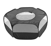 YolieraArt Parc pliable pour petit animal de compagnie, tente portable pour hamster avec maille respirante et housse zippée, design pop-up automatique pour lapins, cochons d'Inde, utilisation en