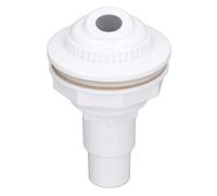YolieraArt Raccord de jet de retour complet, robinet de piscine hors sol avec joint et adaptateur de tuyau de 2,5 cm, matériau plastique, buse rotative à 360 degrés pour un débit d'eau uniforme