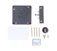 YolieraArt Serrure de tiroir électronique RFID avec détecteur de trou, serrure invisible pour armoire, matériau ABS, installation à faire soi-même, pas de batterie incluse, programmable avec cartes