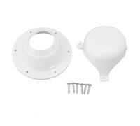 YolieraArt White RV Roof Vent Cap, ABS Plastic Weatherproof Roof Plumbing Vent Cover for RVs, Trailers, Camping Cars, R V Ventilation Ducts