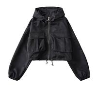 Yolimok Doudoune LéGèRe A Capuche Femme Duvet Veste Doudoune MatelasséE Femme Capuche Mince Veste D'ExtéRieur Courte Doudoune Fine Ultralight Femme Veste De Baisse De Pain