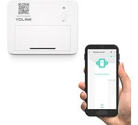 YoLink Capteur de vibration intelligent LoRa ; choc intelligent, bris de verre, tamper, détecteur de mouvement, générateur en cours d'exécution, alertes e-mail/SMS/push, portée en plein air de 0,6 km,
