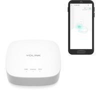 YoLink Hub, hub intelligent super longue portée de 1/4 mile activé LoRa Smart Home Automation Bridge Système de surveillance de sécurité domestique - Contrôleur central pour appareils YoLink Smart