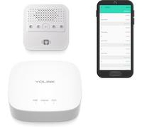 YoLink Kit d'alarme et concentrateur de Panne d'alimentation Intelligente, kit de démarrage Smart Home avec Alerte de Panne de Courant AC, Longue portée Lora, Surveillance à Distance, alertes