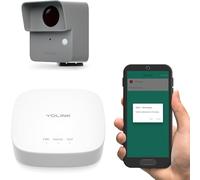 YoLink LoRa Détecteur de mouvement extérieur intelligent, alerte d'allée, détecteur d'invasion de propriété/détresse de propriété, portée en plein air de 1,4 km, alertes e-mail/SMS/push, Alexa, IFTTT,