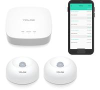 YoLink Lot de 2 détecteurs de Mouvement intelligents, détecteur de Mouvement d'intérieur sans Fil de 0,6 km au Monde, Compatible avec Alexa IFTTT, Application de détection de Mouvement, Moniteur à