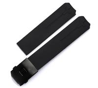 YOLIONU Pour Tissot T-TOUCH T013 T047 T048 T033T04 T091 T013420A Bracelet de montre en caoutchouc de silicone souple Bracelet de montre sport étanche(Black-black,20mm)