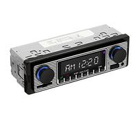 Yolispa Autoradio Stéréo de Voiture Bluetooth, Poste Radio Voiture Bluetooth avec Port USB/SD/AUX, 4 x 60 W, Lecteur MP3 Numérique, Autoradio Voiture Appels Mains Libres avec Télécommande