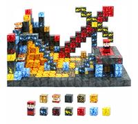 Yolla Loos 70 Pcs Blocs de Construction magnétiques - Carrelage magnétique - Jouet d'extérieur pour garçons et Filles à partir de 3 Ans