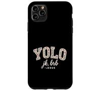 Yolo JK BRB Jesus Christ Funny Christian Easter Sunday Joke Coque pour iPhone 11 Pro Max