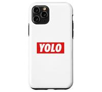 Yolo. on ne VIT qu'une Fois Meme Design Coque pour iPhone 11 Pro