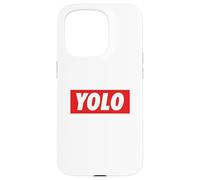 Yolo. on ne VIT qu'une Fois Meme Design Coque pour iPhone 15 Pro