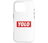 Yolo. on ne VIT qu'une Fois Meme Design Coque pour iPhone 16 Pro