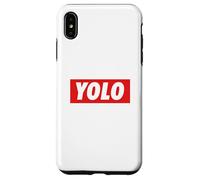 Yolo. on ne VIT qu'une Fois Meme Design Coque pour iPhone XS Max