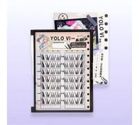 YOLO YYX - Heroine Camellia Series Individual Bushy False Eyelashes - 2 Types Bushy - Pure Desire (7 pairs/56 clusters)