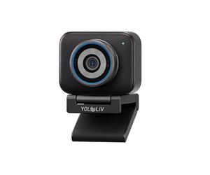 YoloLiv YoloCam S3, Webcam de Streaming 4K, contrôle de Type DSLR, Effets cinématographiques, Zoom 4X, HDR, vidéo Non compressée, autofocus PD optimisé | USB-C pour PC et Mac